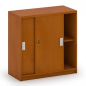 Szafki biurowe - B2B Partner Szafka przesuwna Mirelli A+, 800x400x800 mm, czereśnia CF F07412, CD074 - miniaturka - grafika 1