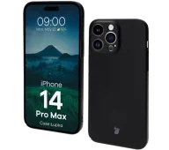 Etui i futerały do telefonów - Bizon Łupka do iPhone 14 Pro Max Czarny - miniaturka - grafika 1