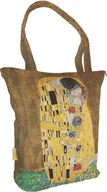 Torby i wózki na zakupy - Torba na ramię shopper Pocałunek Gustav Klimt - miniaturka - grafika 1