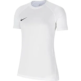 Nike Damska koszulka z krótkim rękawem Dri-FIT Strike II, biała/czarna, XL CW3553 - Koszulki i topy damskie - miniaturka - grafika 1