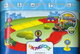 Viking Toys Tory 20 elementów - Tory, garaże, parkingi - miniaturka - grafika 2