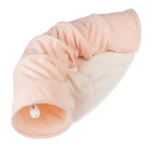 Zabawki dla kotów - TIAKI Corduroy tunel dla kota - Dł. 105 x szer. 30 x wys. 60 cm - miniaturka - grafika 1