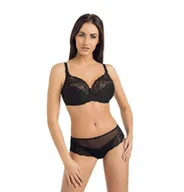 Biustonosze - Biustonosz damski koronkowy miękki Victoria czarny, Teyli - miniaturka - grafika 1