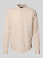 Koszule męskie - Koszula casualowa ze stójką model ‘Cornel’ - miniaturka - grafika 1