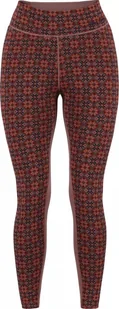 Hi-Tec Damskie legginsy spodnie termoaktywne Kari traa Rose Light pant Hw brązowe rozmiar L - Spodnie sportowe damskie - miniaturka - grafika 1