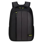 Plecaki - Plecak miejski biznesowy American Tourister Streethero 15,6" 24l Black-Lime - miniaturka - grafika 1