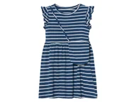 Sukienki i spódniczki dla dziewczynek - lupilu® Sukienka dziewczęca z torebką (Niebieski w paski, 98/104) - miniaturka - grafika 1
