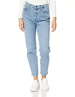 Spodnie damskie - Calvin Klein Jeans Jeansy damskie dla mamy, Dżinsowa lekka, 33W - miniaturka - grafika 1