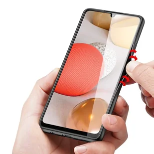 Dux Ducis Fino etui pokrowiec pokryty nylonowym materiałem Samsung Galaxy A42 5G szary - Etui i futerały do telefonów - miniaturka - grafika 8