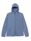 Kurtki damskie - Trespass Jennings damska kurtka polarowa z kapturem, 140 g/m XS navy FAFLFLTR0001_NA1XS - miniaturka - grafika 1