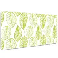 Podkładki na biurko - Podkładka na biurko Liściasty motyw 100x50 cm - miniaturka - grafika 1