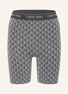 Spodenki damskie - Calvin Klein Szorty Shape Icon grau - miniaturka - grafika 1