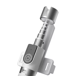 Selfie stick / kijek teleskopowy ze statywem Dudao F18W - biały - Selfie stick - miniaturka - grafika 2