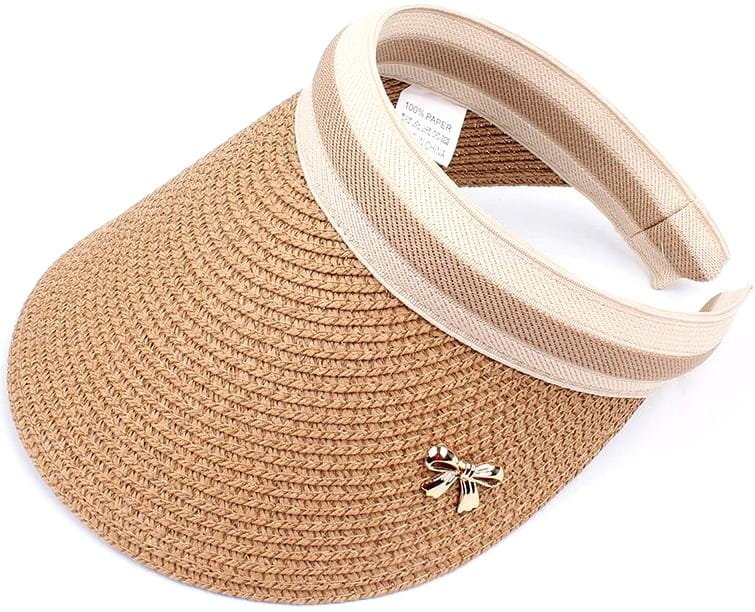 Daszek Czapka Słomiany Przeciwsłoneczny Z Daszkiem