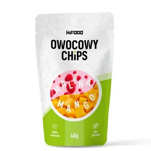 OWOCOWY CHIPS MALINA-MANGO - Chipsy - miniaturka - grafika 1