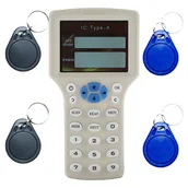 Akcesoria do domofonów i wideodomofonów - MEGA KOPIARKA PROGRAMATOR DUPLIKATOR BRELOKÓW KART+4 BRELOKI NFC - miniaturka - grafika 1