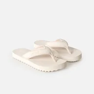 Klapki i japonki damskie - Damskie Japonki RIP CURL FLORIDA BLOOM OPEN TOE 17HWOT_31 – Beżowy - miniaturka - grafika 1