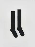 Moda i Uroda OUTLET - Reserved - Długie podkolanówki - czarny - miniaturka - grafika 1