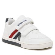 Buty dla chłopców - Sneakersy Primigi 3904700 S White-Blue - miniaturka - grafika 1