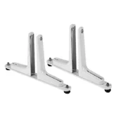 Inne meble biurowe - B2B Partner Dodatkowe nogi do przegród biurowych na kółkach, 420 x 180 x 50 mm CF-MB1 - miniaturka - grafika 1