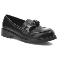 Półbuty damskie - Czarne Półbuty S. Barski Eleganckie Buty - miniaturka - grafika 1