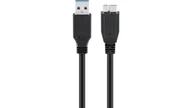Kable USB - Kabel USB Goobay USB-A - micro-B 1.8 m Czarny (RB66026) - miniaturka - grafika 1