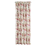 Zasłony - Eurofirany Zasłona Lillie welwet na taśmie 140x270 Różowa ex-zas-lillie-be+ró-140x270-t - miniaturka - grafika 1