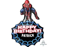 Balony i akcesoria - Balon foliowy helowy XL Spider-man - miniaturka - grafika 1