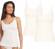 Koszulki i topy damskie - Podkoszulki damskie Koszulki damskie BIAŁE SLOGGI GO Shirt 01 2 SZTUKI S - miniaturka - grafika 1