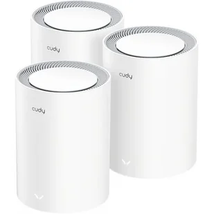 CUDY M3000 2.4 / 5 GHz (DualBand), Wi-Fi Mesh (3 szt.) biały - Routery - miniaturka - grafika 1