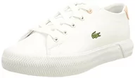 Buty dla dziewczynek - Lacoste Unisex dziecięce tenisówki Gripshot, Wht Lt Pnk - 18 EU - miniaturka - grafika 1