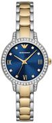 Zegarki damskie - Zegarek Emporio Armani AR11576 CLEO - Natychmiastowa WYSYŁKA 0zł (DHL DPD INPOST) | Grawer 1zł | Zwrot 100 dni - miniaturka - grafika 1