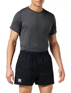 Canterbury Men's Professional Cotton Short, czarny, M E523405-989-M - Spodnie męskie - miniaturka - grafika 1