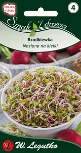 Legutko Rzodkiewka - Nasiona na kiełki - miniaturka - grafika 1