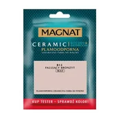 Farby wewnętrzne - MAGNAT Farba ceramiczna KitchenBathroom TESTER falujący bronzyt B12 30 ml - miniaturka - grafika 1