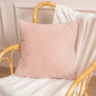 Koc 200 x 220 Pluszowy Mikrofibra Willy Kremowy - Koce - miniaturka - grafika 5