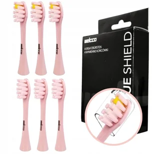 Końcówki do OClean X Pro Elite Flow Air Z1 Rożowe - zamiennik - Końcówki do szczoteczek elektrycznych - miniaturka - grafika 1