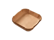 Akcesoria i części AGD - Wkład papierowy do frytkownicy KOENIC KAFP-1616 100szt 16x16cm Brązowy - miniaturka - grafika 1