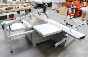 Piła formatowa używana 2019r., piła główna i podcinak na osobnych silnikach (max długość podcinania: 3200 mm, stół roboczy: 1000 x 700 mm) 44381570 - Inne urządzenia budowlane - miniaturka - grafika 16