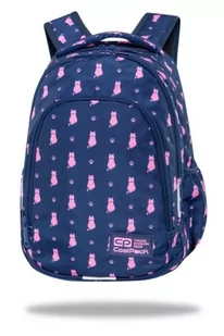 CoolPack PRIME Plecak młodzieżowy Navy Kitty C25240 - Plecaki szkolne i tornistry - miniaturka - grafika 1