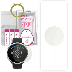 1x Folia hydrożelowa MATOWA do Polar Ignite M L - apgo Smartwatch Hydrogel MATTE Protection Ochrona na ekran smartwatcha - Akcesoria do smartwatchy - miniaturka - grafika 1
