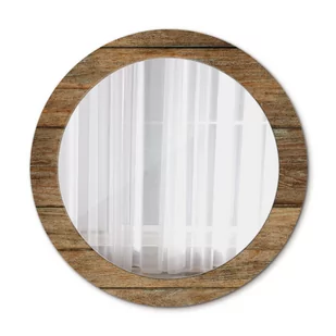 Lustro do Łazienki Glamour Stare drewno 70cm - Lustra - miniaturka - grafika 1