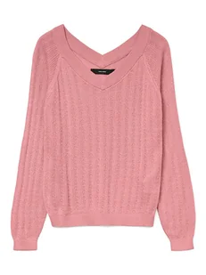 Vero Moda Sweter w kolorze jasnoróżowym - Swetry damskie - miniaturka - grafika 1