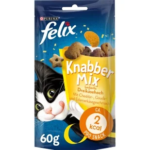 Felix KnabberMix 8 x 60 g Dreikäsehoch - Przysmaki dla kotów - miniaturka - grafika 1
