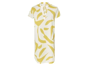 esmara® Tunika damska z lnem i bawełną (Biały, 40) - Bluzki damskie - miniaturka - grafika 1