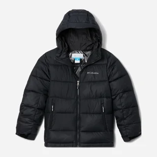 Kurtka chłopięca zimowa Columbia Pike Lake II Hooded Jacket 2050351010 132 cm (S) Czarna (195979308735) - Kurtki i płaszcze dla chłopców - miniaturka - grafika 1