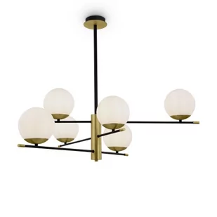 Maytoni Lampa wisząca MOD048PL-06G z serii NOSTALGIA Maytoni - Lampy sufitowe - miniaturka - grafika 1
