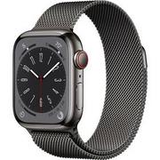 Smartwatch - Apple Watch Series 8 GPS + Cellular 41mm MNJM3CS/A Grafitowy - miniaturka - grafika 1