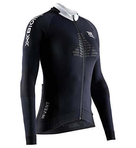 X-Bionic Damska koszulka rowerowa Invent 4.0 Cycling Shirt Short Sleeves koszulka rowerowa koszulka kolarska koszulka z krótkim rękawem MTB czarny czarny/węgiel drzewny M
