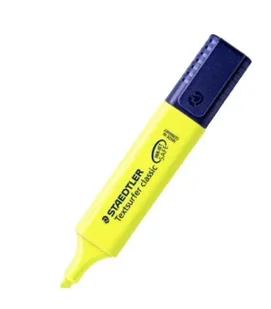 Zakreślacz Classic żółty (10szt) STAEDTLER - Flamastry - miniaturka - grafika 1